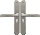 Villa Oval Longplate Std Keyhole - BN