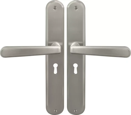 Villa Oval Longplate Std Keyhole - BN