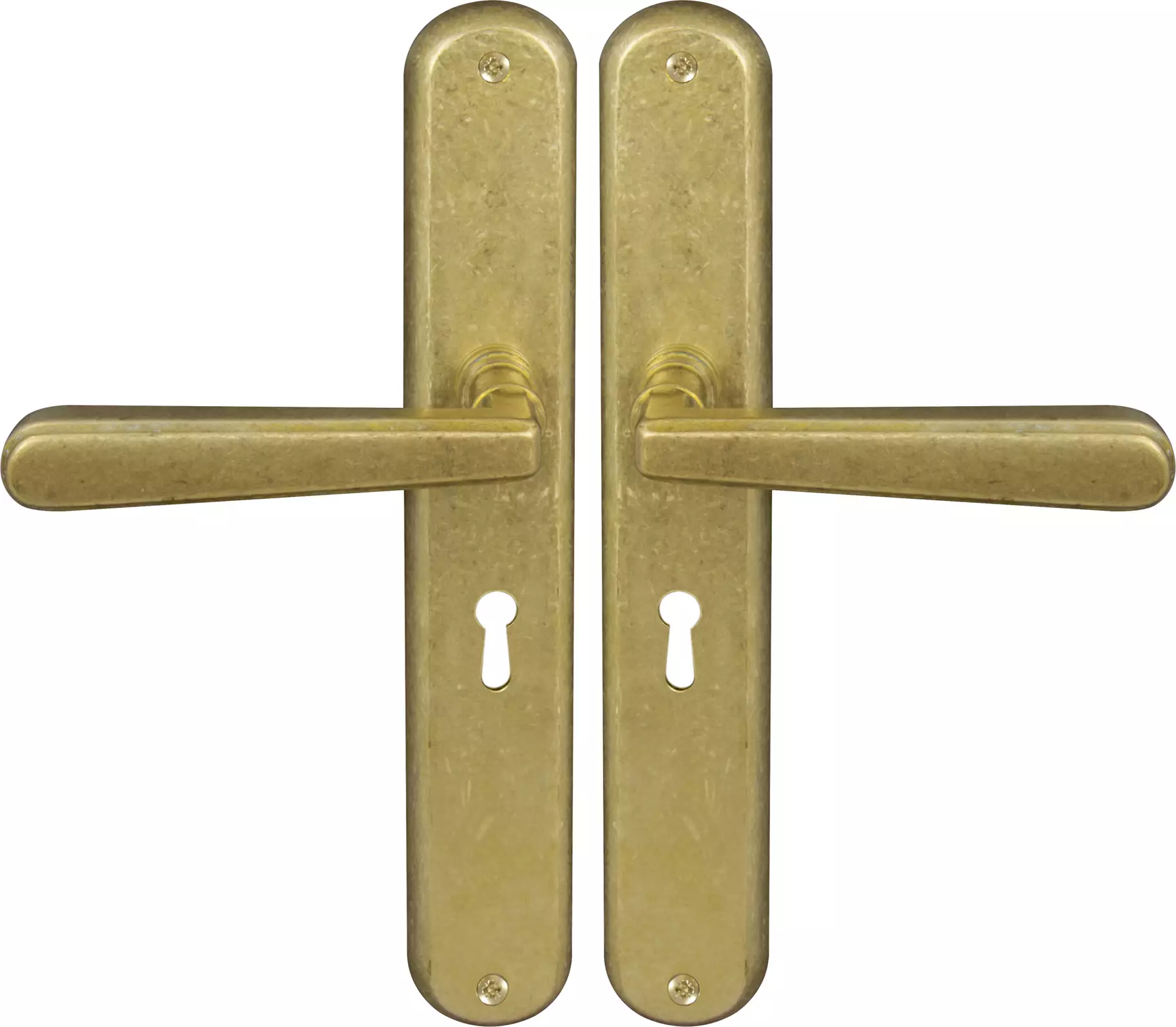 Villa Oval Longplate Std Keyhole - RLB