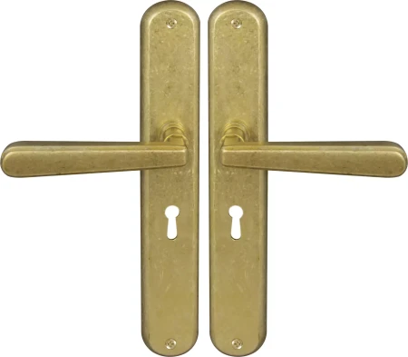 Villa Oval Longplate Std Keyhole - RLB