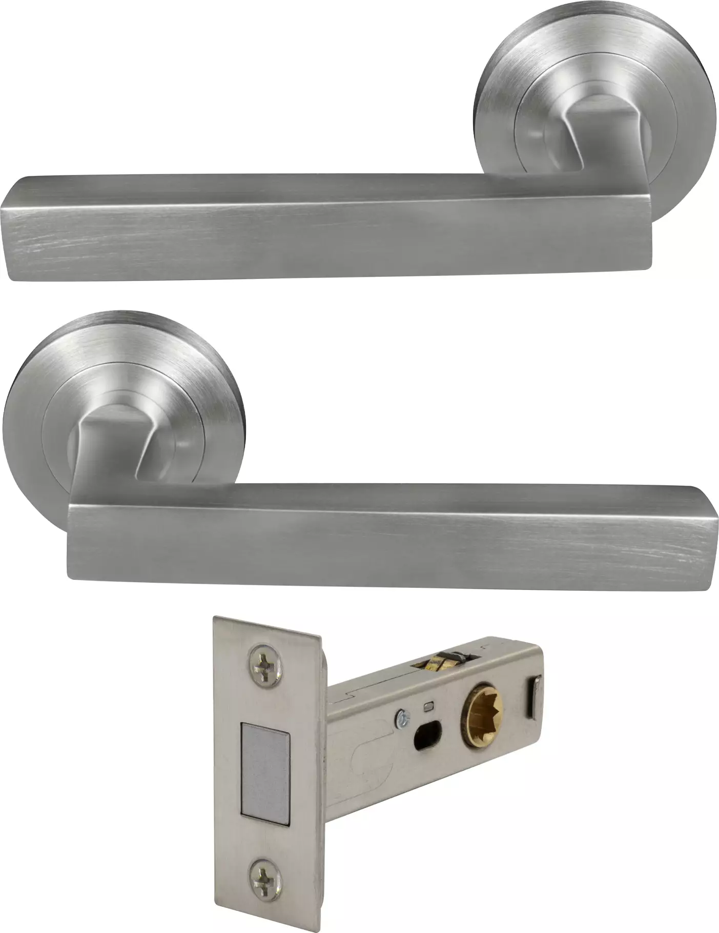 Federal Round Rose Passage Set - Magn. Latch - PC