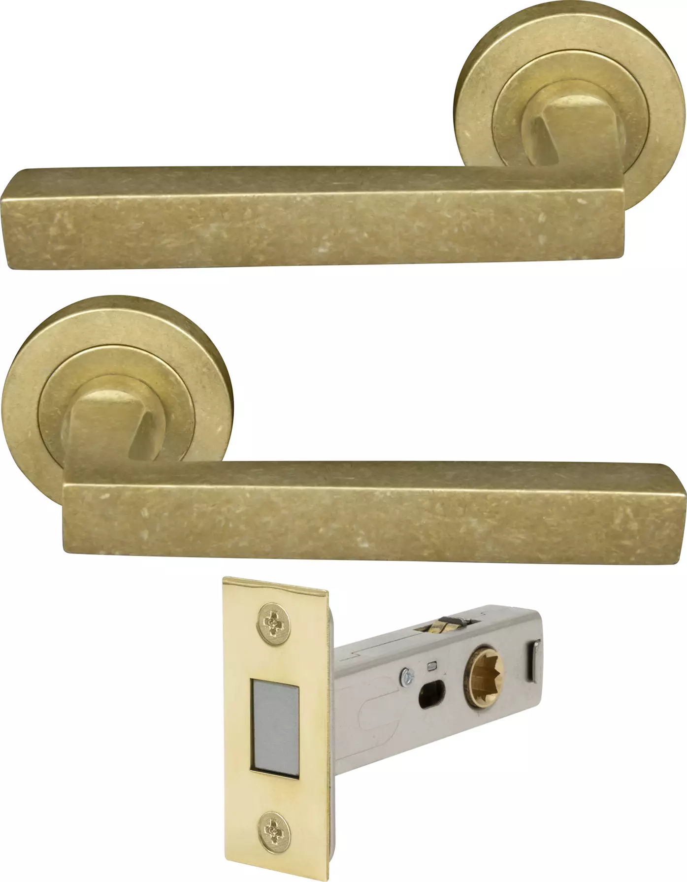 Federal Round Rose Passage Set - Magn. Latch - RLB