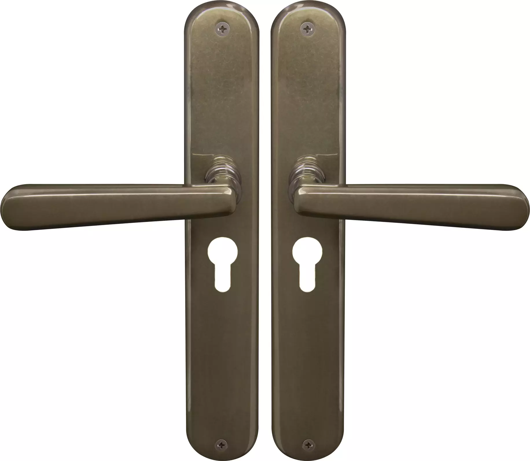 Villa Oval Longplate E48 Keyhole - AB