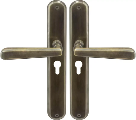 Villa Oval Longplate E48 Keyhole - ORB