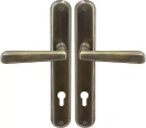 Villa Oval Longplate E85 Keyhole - ORB