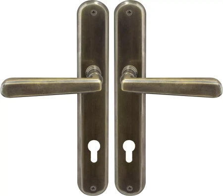 Villa Oval Longplate E85 Keyhole - ORB