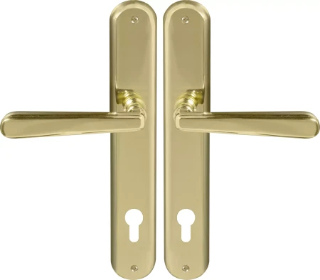 Villa Oval Longplate E85 Keyhole - PB