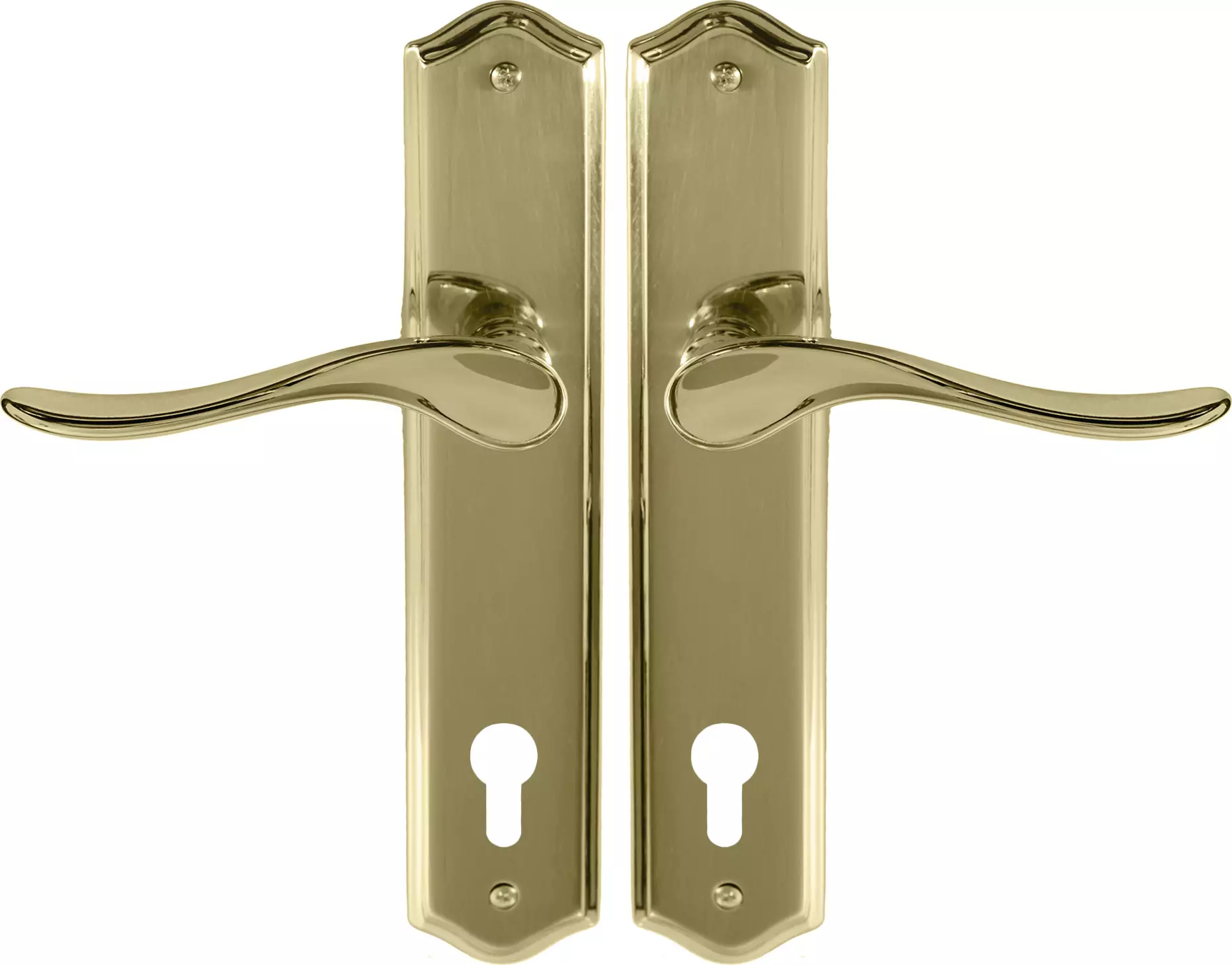 Haven Traditional Longplate E85 Keyhole - PB