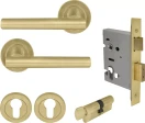 Charleston Round Rose Entrance Set - E48 - MSB