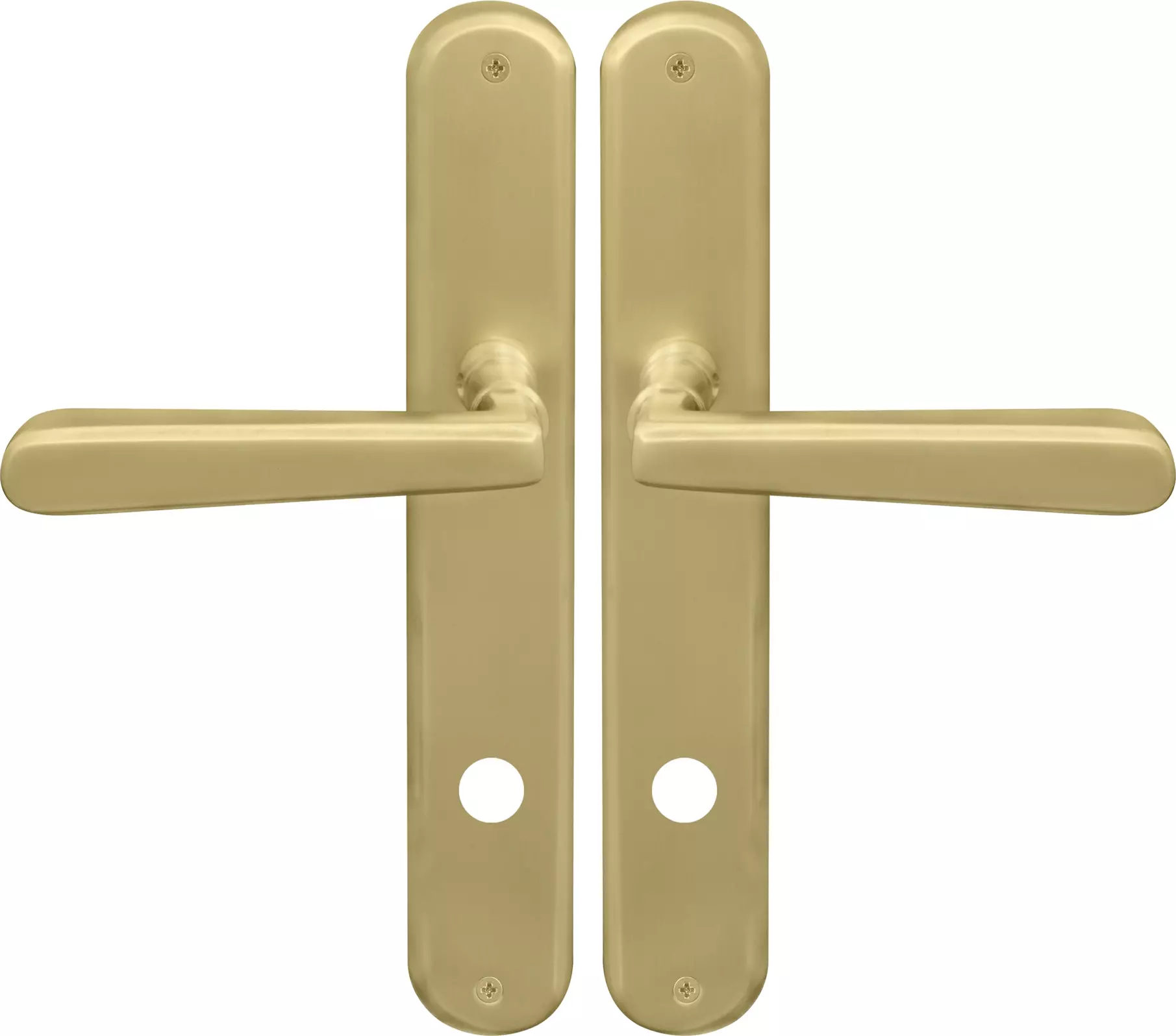 Villa Oval Longplate - Priv 85mm - MSB