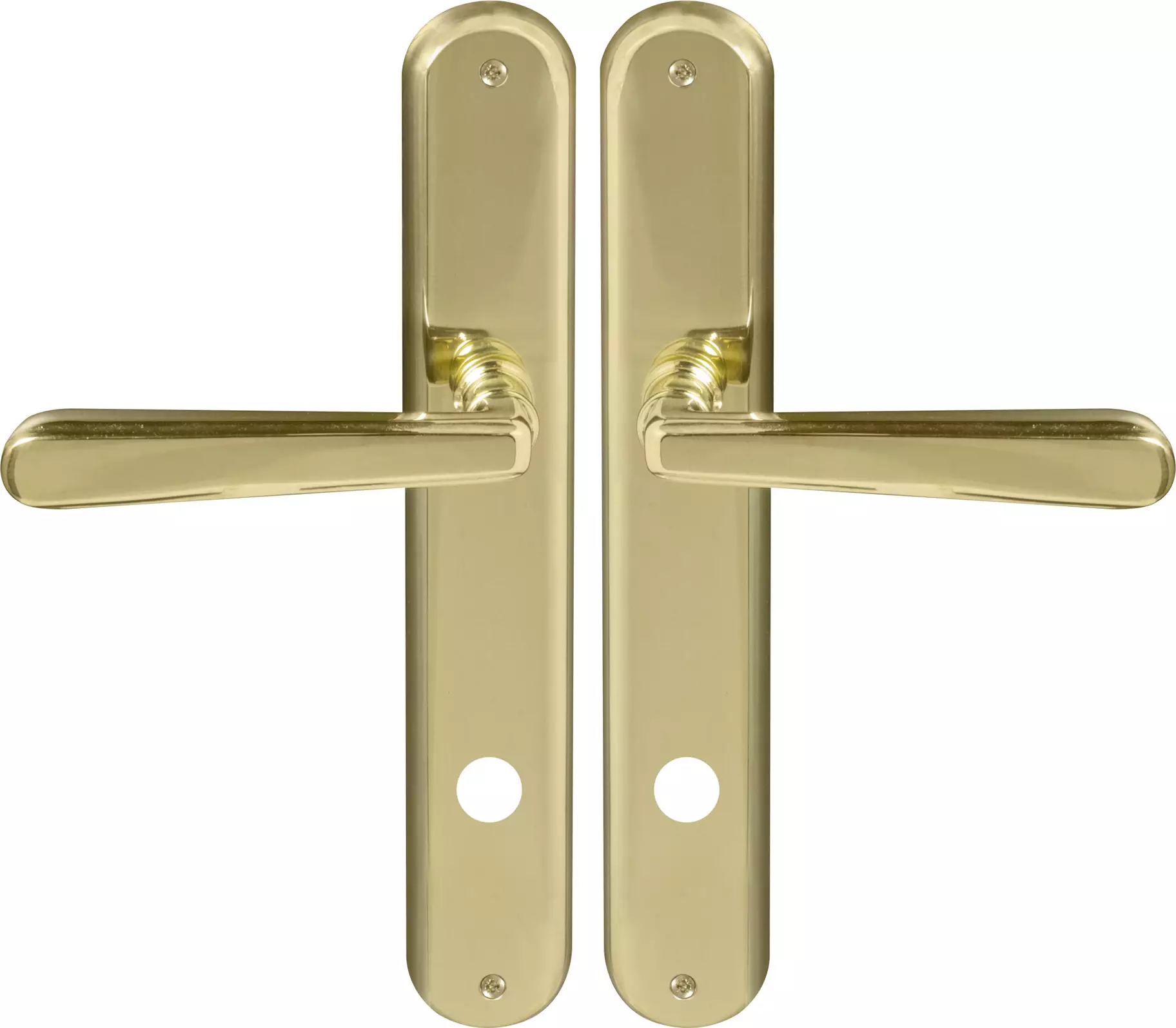 Villa Oval Longplate - Priv 85mm - PB