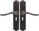 Haven Traditional Longplate Std Keyhole - DRB