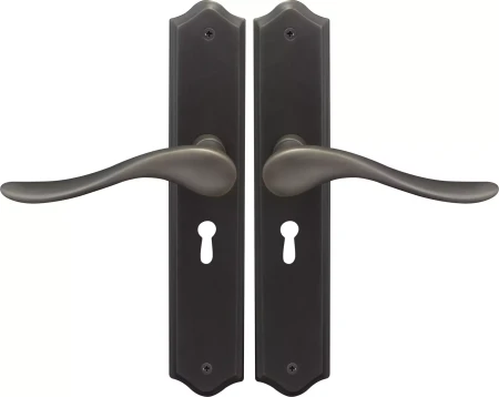 Haven Traditional Longplate Std Keyhole - DRB