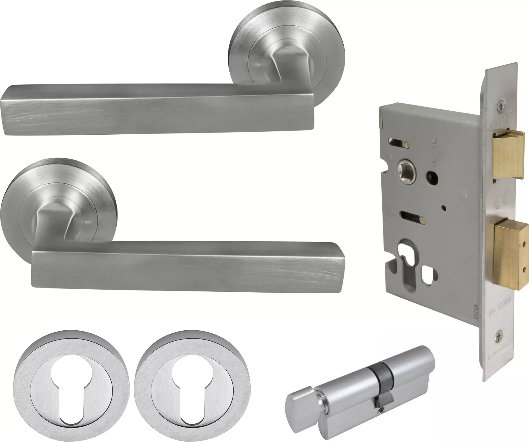 Federal Round Rose Entrance Set - E48 - PC