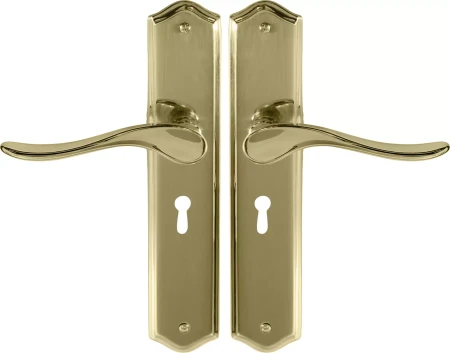 Haven Traditional Longplate Std Keyhole - PB