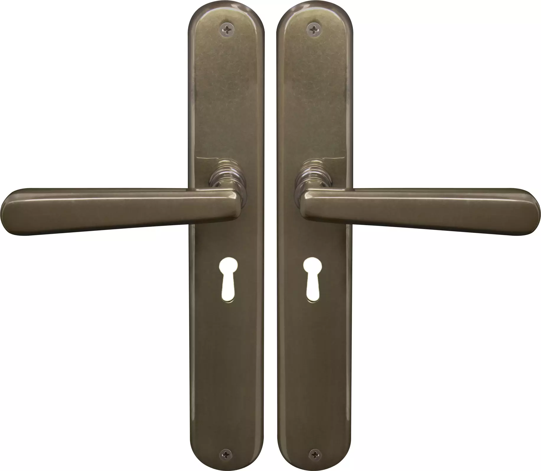 Villa Oval Longplate Std Keyhole - AB