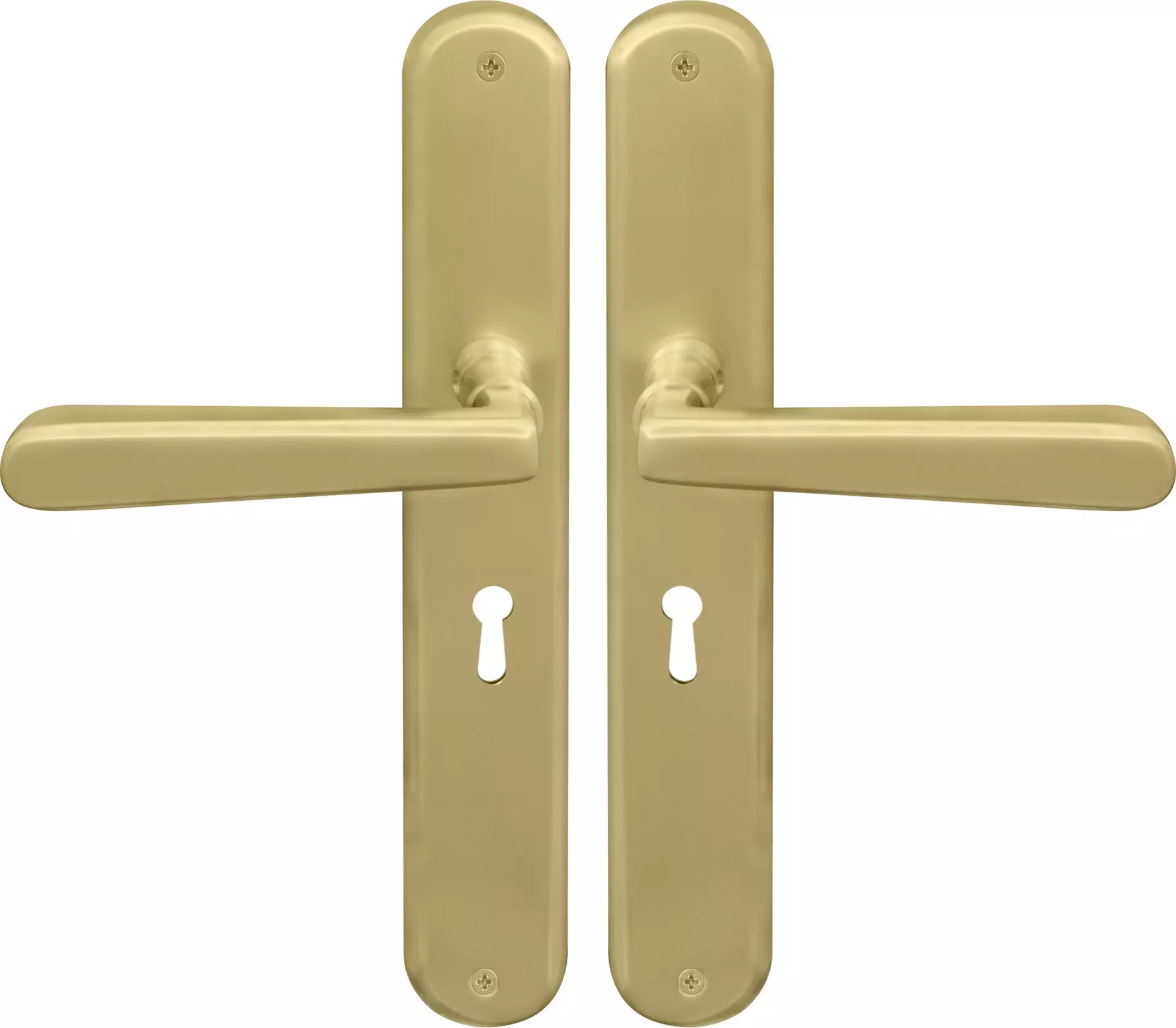 Villa Oval Longplate Std Keyhole - MSB