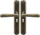 Villa Oval Longplate Std Keyhole - ORB