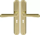 Villa Oval Longplate Std Keyhole - PB
