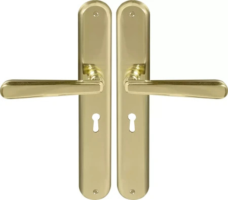 Villa Oval Longplate Std Keyhole - PB