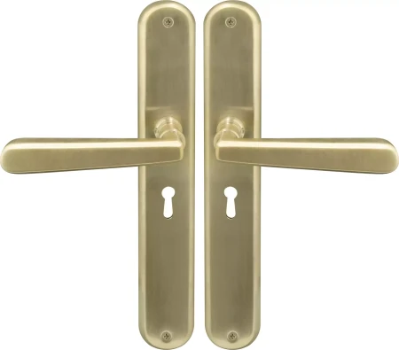 Villa Oval Longplate Std Keyhole - USB