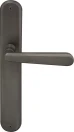 Villa Longplate Oval Dummy Lever - LH - DRB