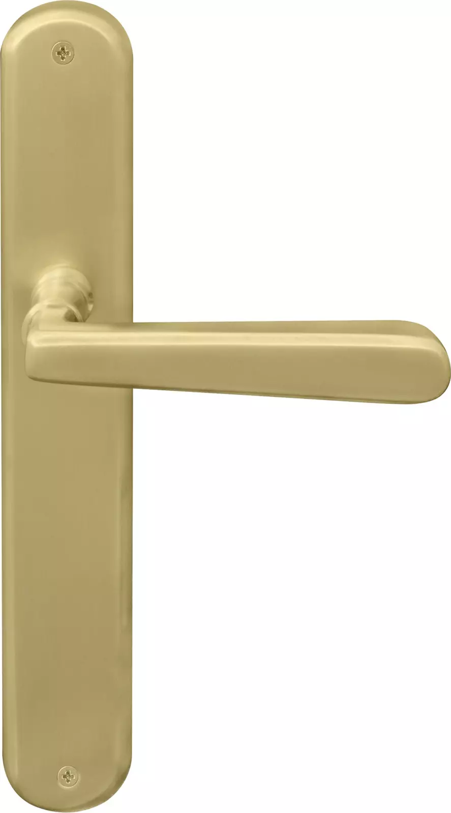 Villa Longplate Oval Dummy Lever - LH - MSB