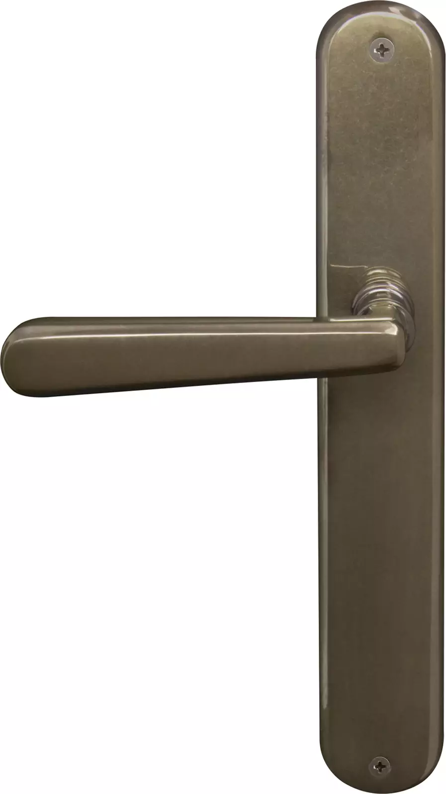 Villa Longplate Oval Dummy Lever - RH - AB