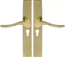 Haven Square Longplate E48 Keyhole - PB