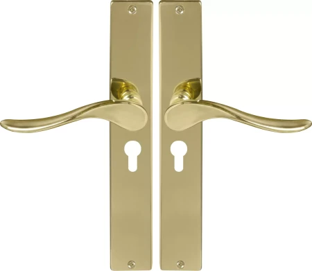 Haven Square Longplate E48 Keyhole - PB