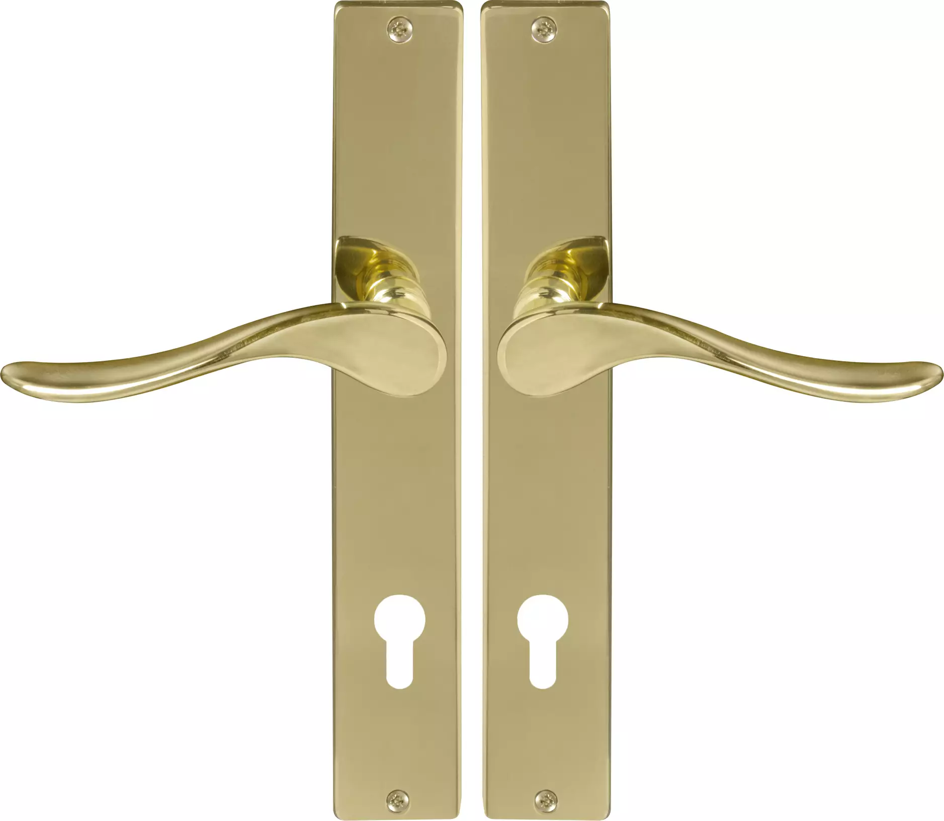Haven Square Longplate E85 Keyhole - PB