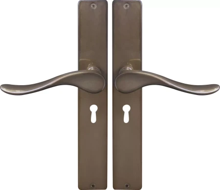 Haven Square Longplate Std Keyhole - AB