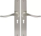 Haven Square Longplate Std Keyhole - BN