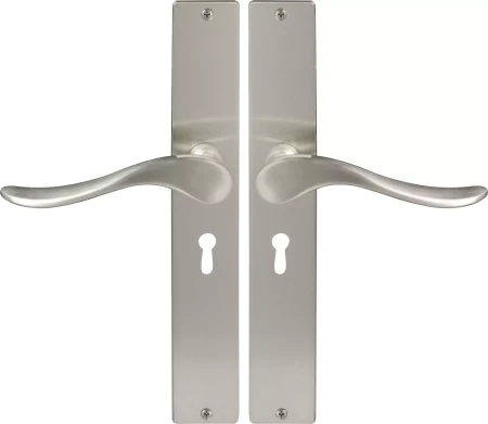 Haven Square Longplate Std Keyhole - BN