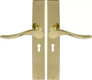 Haven Square Longplate Std Keyhole - PB