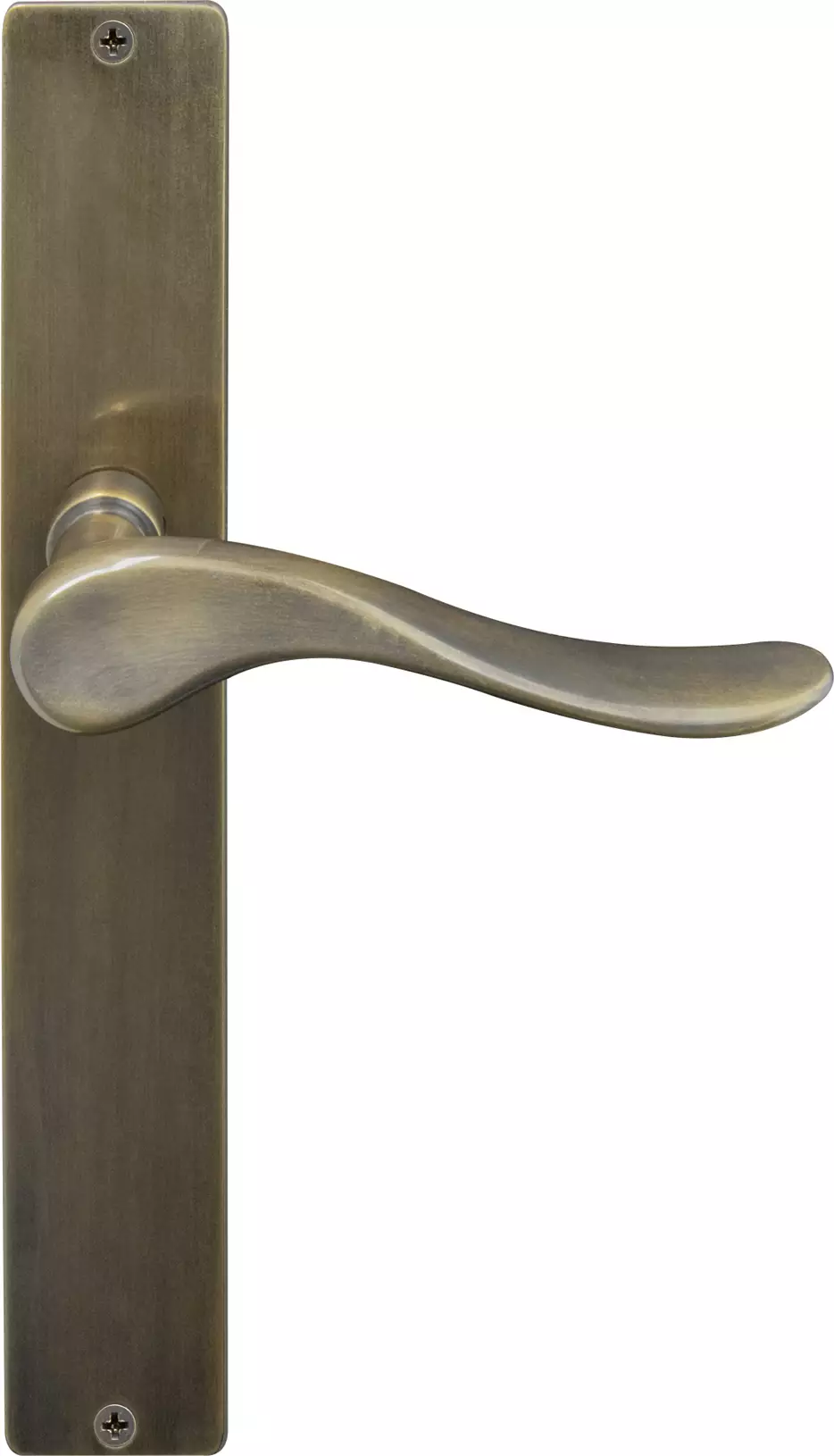 Haven Longplate Square Dummy Lever - LH - ORB