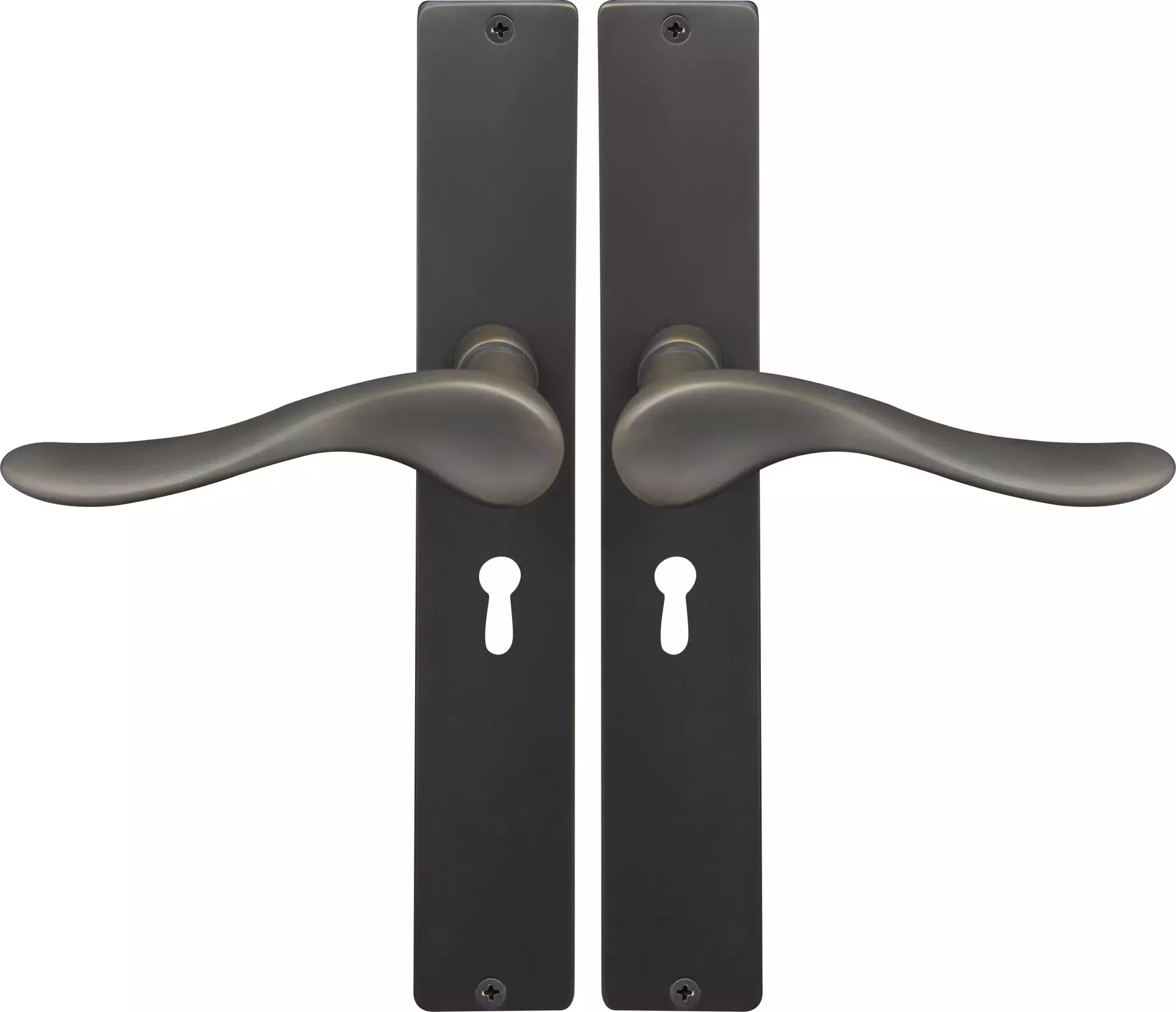 Haven Square Longplate Std Keyhole - DRB