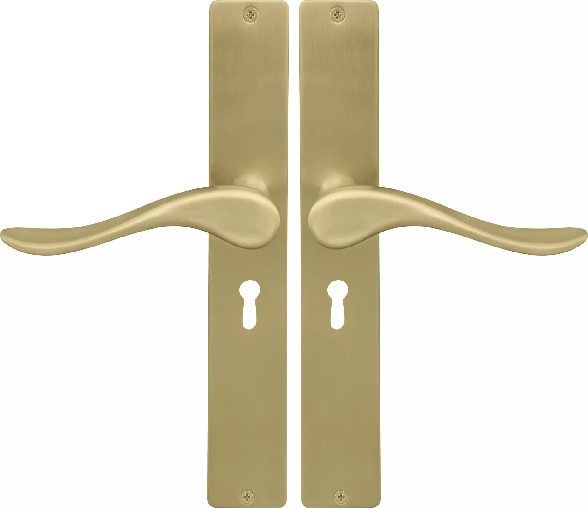 Haven Square Longplate Std Keyhole - MSB