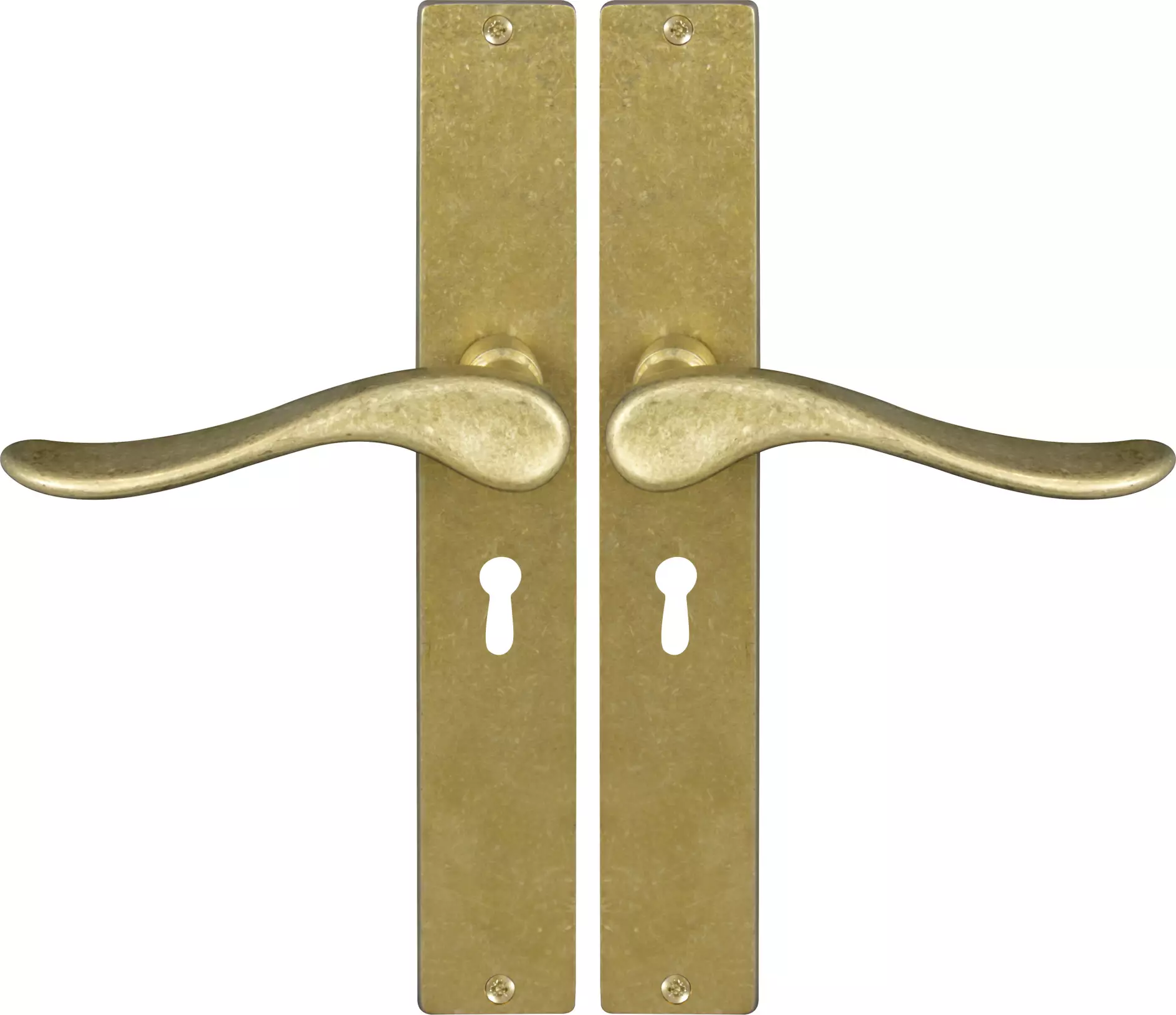 Haven Square Longplate Std Keyhole - RLB