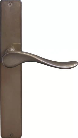 Haven Longplate Square Dummy Lever - LH - AB