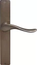 Haven Longplate Square Dummy Lever - LH - AB