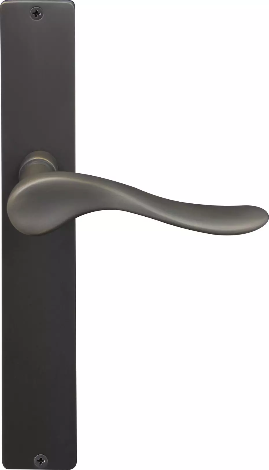 Haven Longplate Square Dummy Lever - LH - DRB