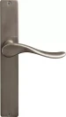 Haven Longplate Square Dummy Lever - LH - NB