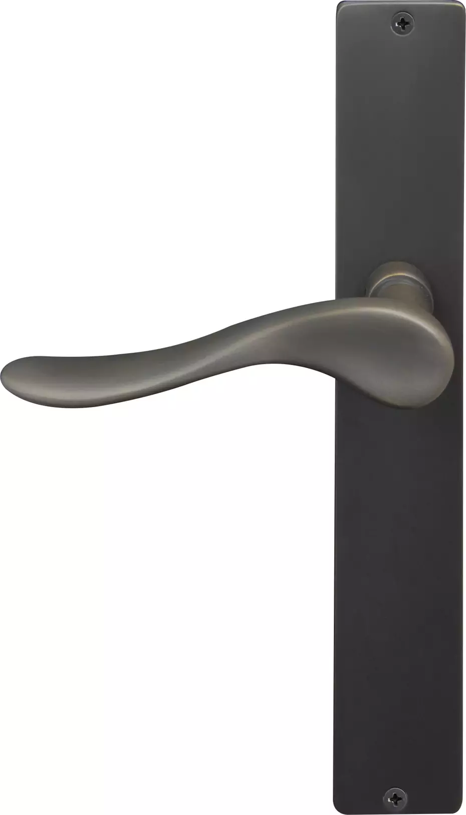 Haven Longplate Square Dummy Lever - RH - DRB