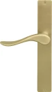 Haven Longplate Square Dummy Lever - RH - MSB
