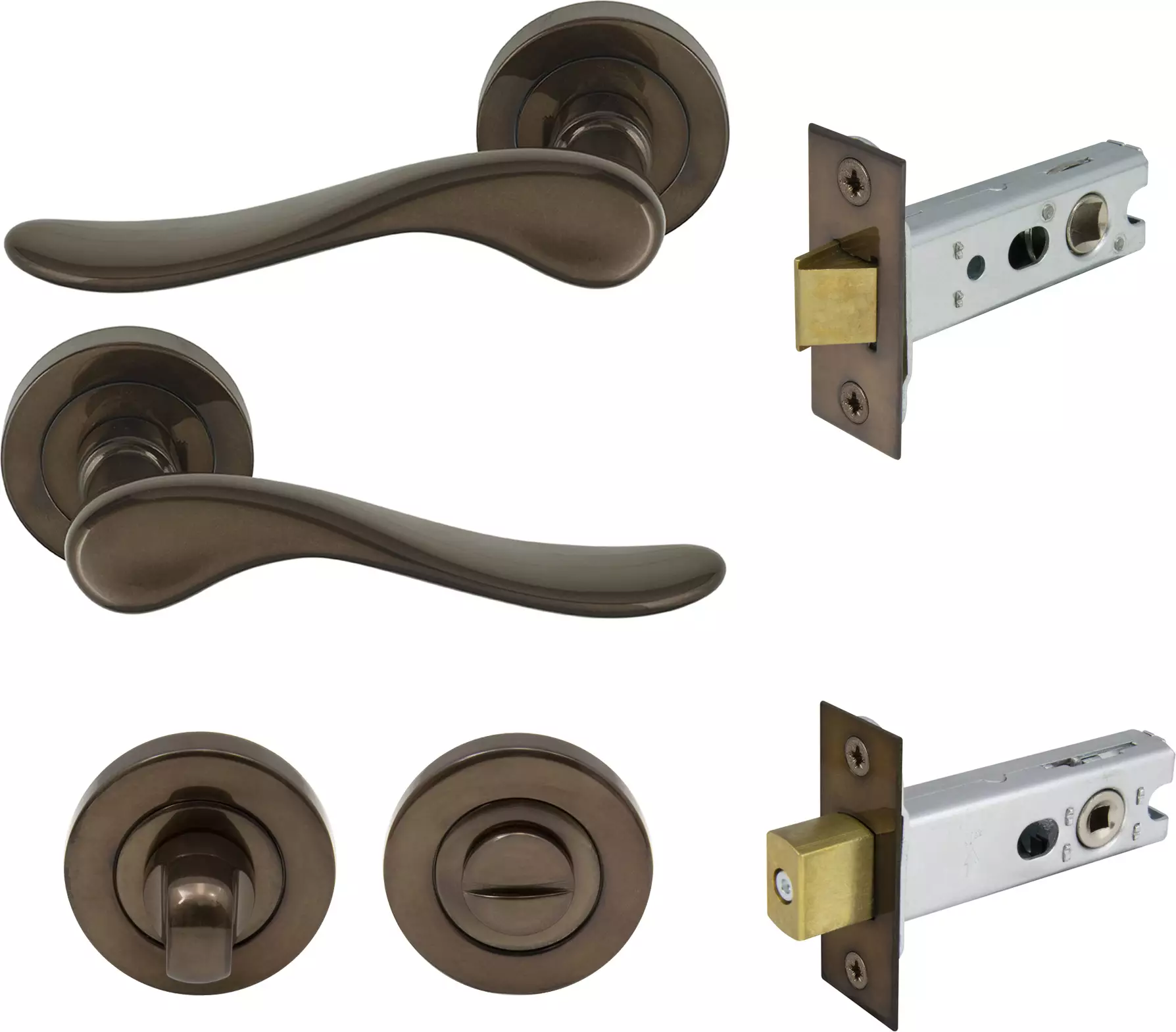 Haven Round Rose Privacy Set - AB