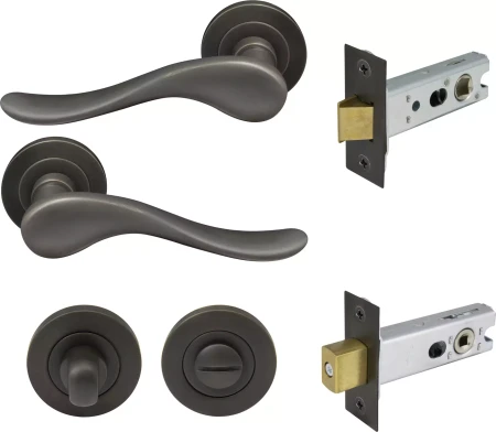 Haven Round Rose Privacy Set - DRB