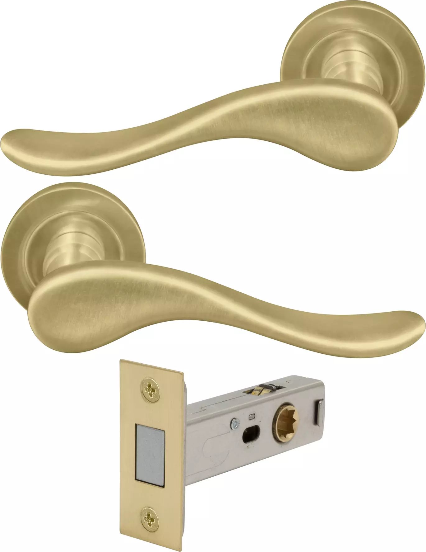 Haven Round Rose Passage Set - Magn. Latch - MSB