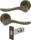 Haven Round Rose Passage Set - Magn. Latch - ORB