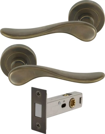 Haven Round Rose Passage Set - Magn. Latch - ORB
